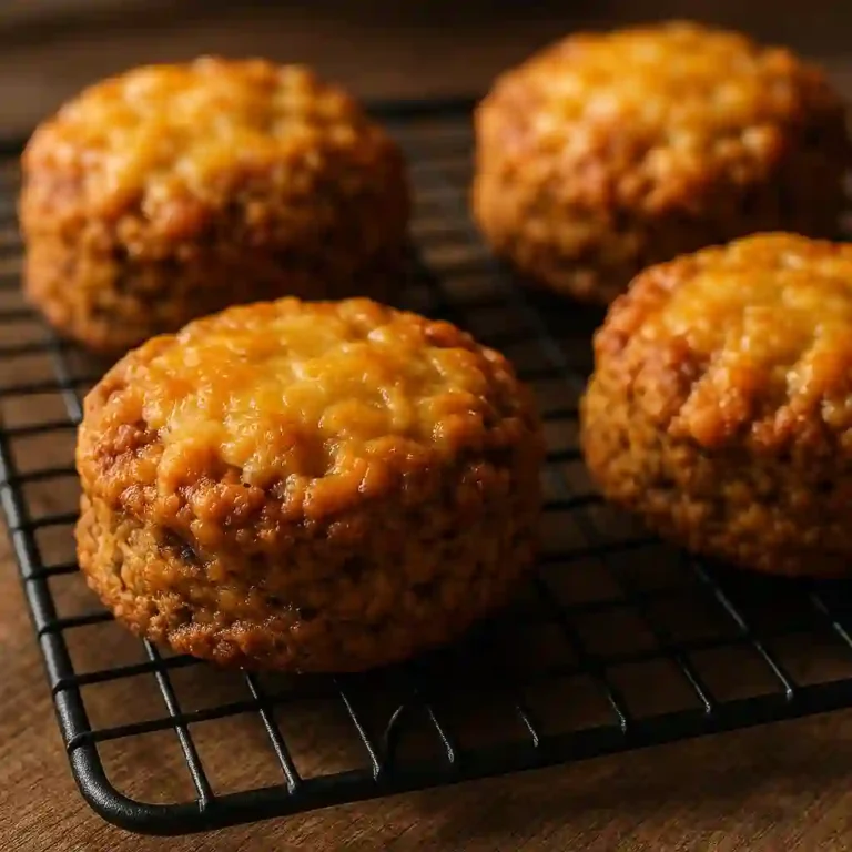 Gluten-free Cheese & Marmite Scones fresh from oven