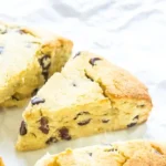 keto scones with almond flour and lemon zest