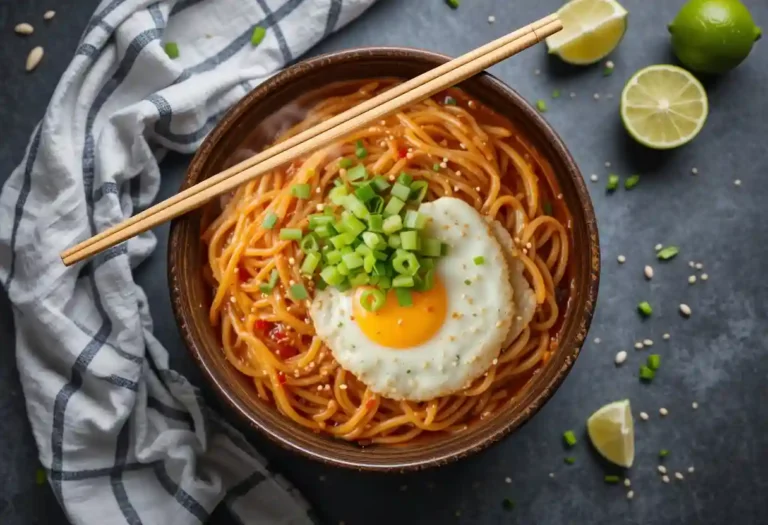 gochujang noodles spicy Korean dish
