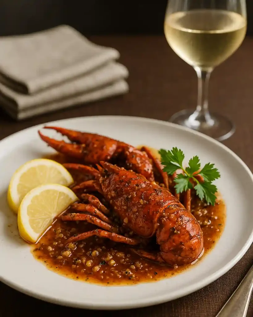 Spicy Cajun Garlic Lobster