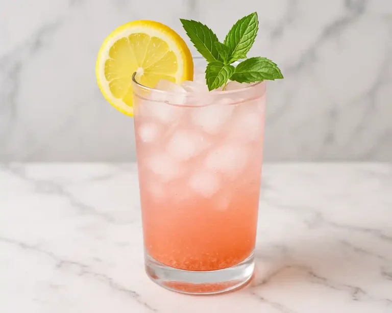 Homemade Mounjaro Recipe with Pink Salt Drink