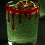 Bloody halloween margarita Gleaming Green Potion