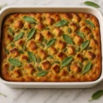 Stuffing Focaccia and Sage